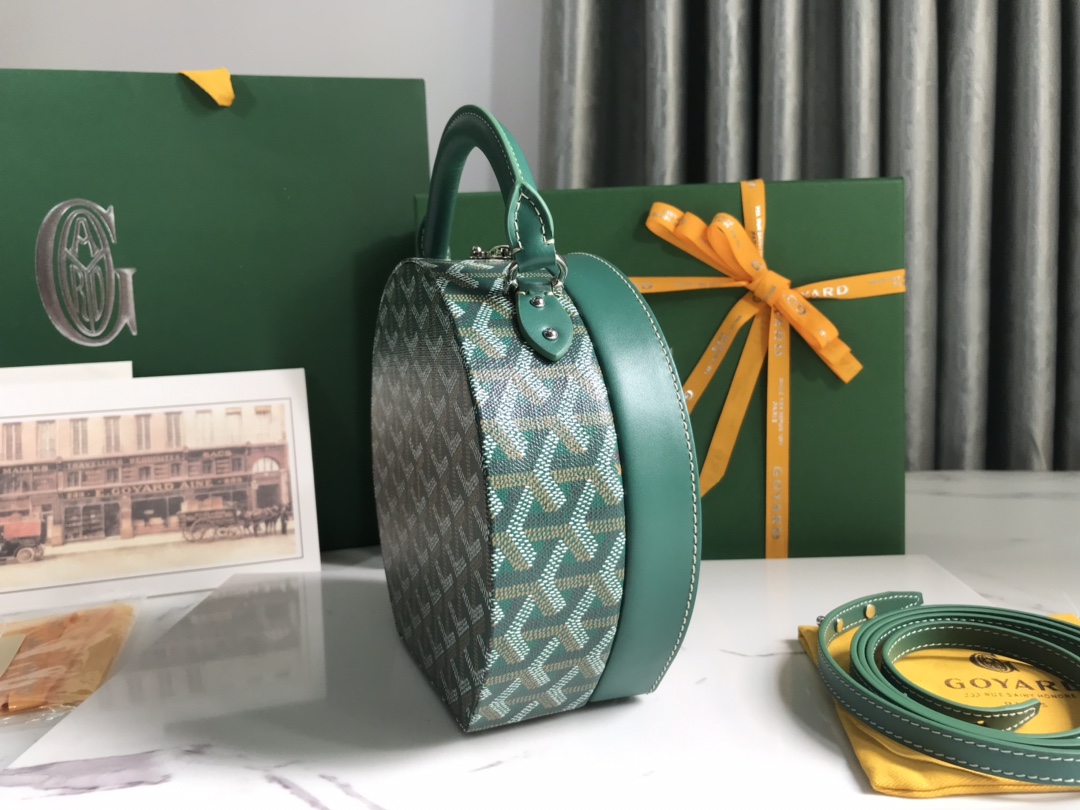 The Alto Hatbox Trunk Bag In Green